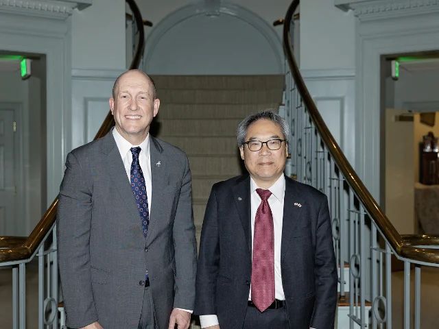 President Taylor and Consul General Mio Maeda DR02142024819